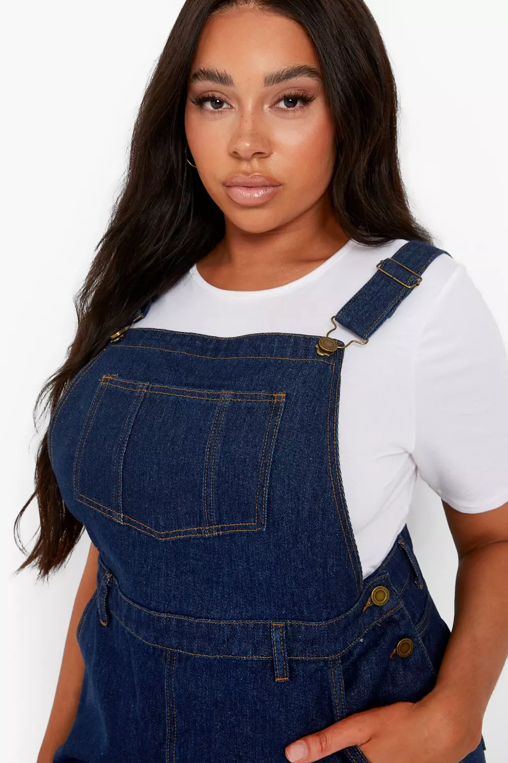 Denim dungarees outlet size 18